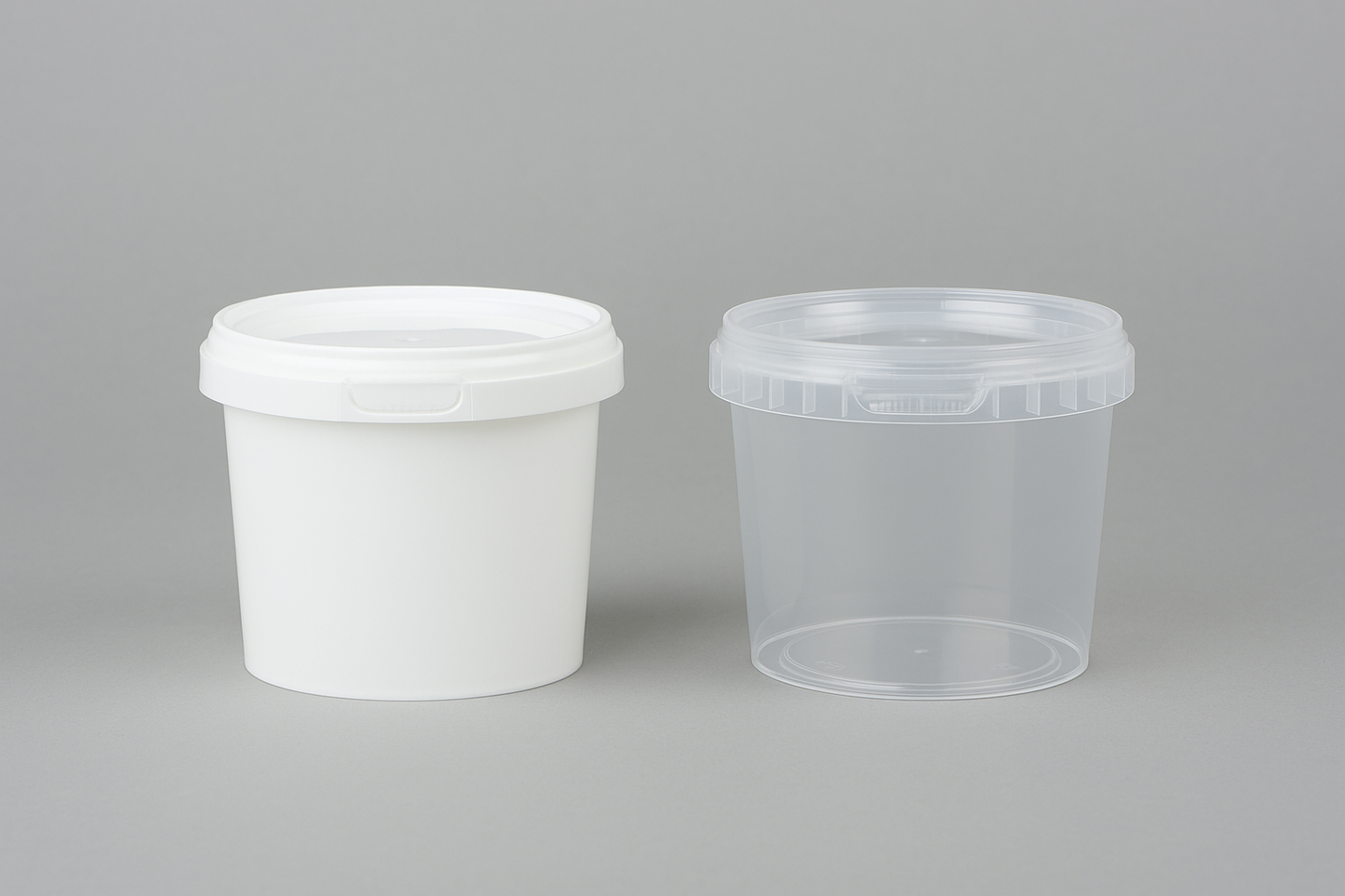 Runddose PP Ø 95 mm – 280 ml mit Deckel