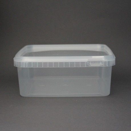 Schale PP 195 x 195 mm – 2000 ml mit Deckel