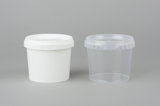 Runddose PP Ø 95 mm – 280 ml mit Deckel