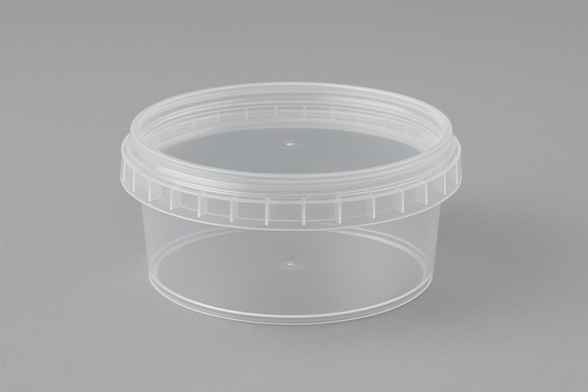 Runddose PP Ø 95 mm – 180 ml mit Deckel