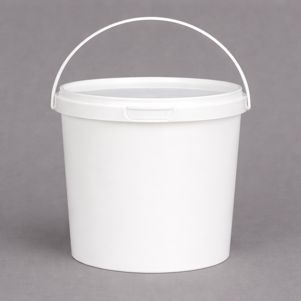 Eimer PP Ø 267 mm – 10,8 Liter mit Deckel