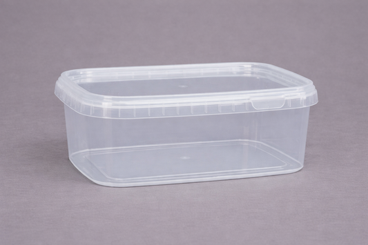 Schale PP 129x 192 mm – 1200 ml mit Deckel